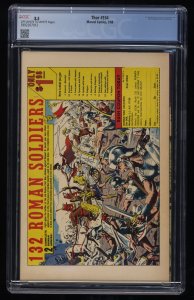 Thor #154 CGC VF+ 8.5 Off White to White 1st Appearance Mangog!