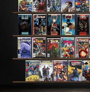 Huge Lot 130+ Comics with Iron Man, The Incredible Hulk, Silver Surfer & More!