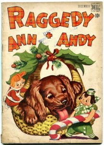 RAGGEDY ANN AND ANDY #19 '47-DELL COMICS-COCKER SPANIEL VG