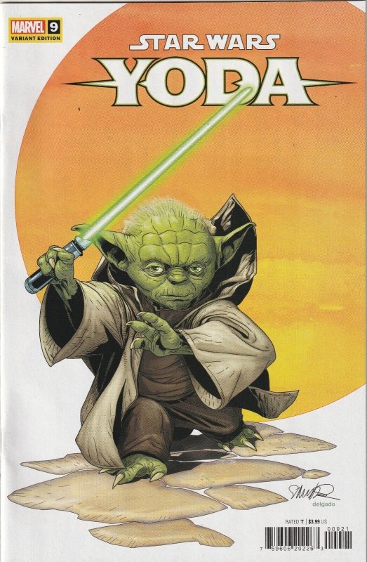 Star Wars Yoda # 9 Variant Cover NM Marvel 2023 [Q8]