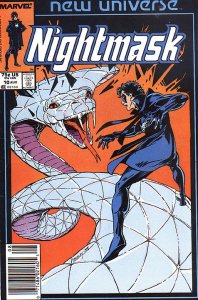 NIGHTMASK (1986 Series) #10 NEWSSTAND Very Good Comics Book