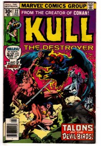 Kull the Destroyer #22 (1977) Marvel Comics