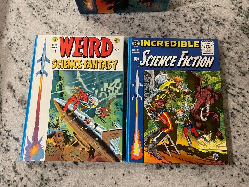 Complete Science-Fantasy / Incredible Science Fiction EC Comics 2 Book Set J981 