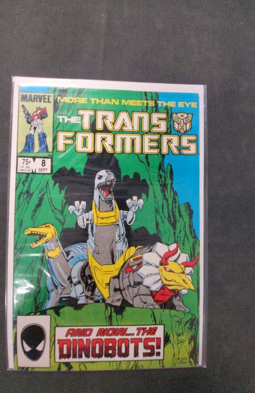 The Transformers #8 Second Print Cover (1984)