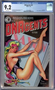 DNAgents #24 (1985) CGC 9.2 NM- CLASSIC DAVE STEVENS COVER