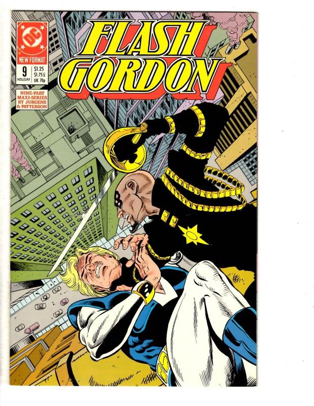9 Flash Gordon DC Comic Books # 1 2 3 4 5 6 7 8 9 Ming the Merciless MS13