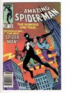 AMAZING SPIDERMAN 252 VF+ ;1)CPV AND 2)NEWSSTAND!!!!