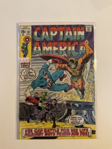 Captain America 127 Very Fine- Vf- 7.5 Marvel