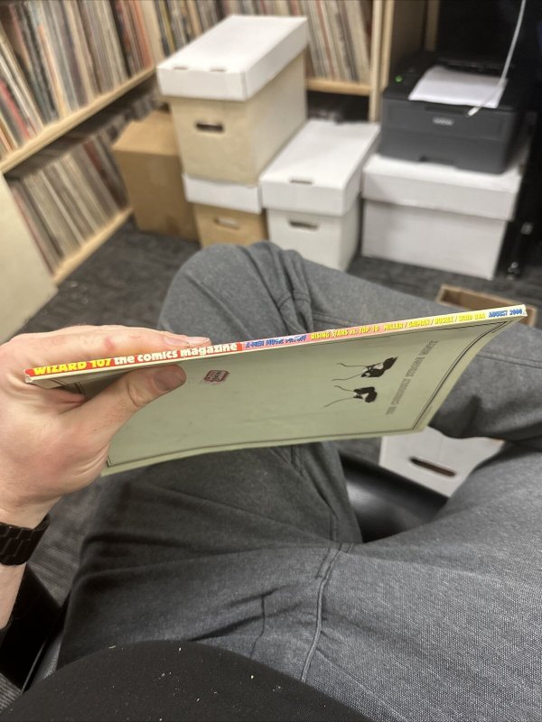 WIZARD: GUIDE TO COMICS MAGAZINE #107 (Aug 2000) X-Men Movie Issue