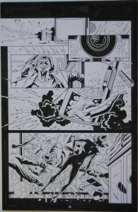 PAUL GULACY / KARL KESEL original art, TERMINATOR S O #3 pg 10, 11x17, BOOM