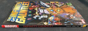 INFINITY GAUNTLET TRADE PAPERBACK JIM STARLIN, GEORGE PEREZ, RON LIM VF/NM