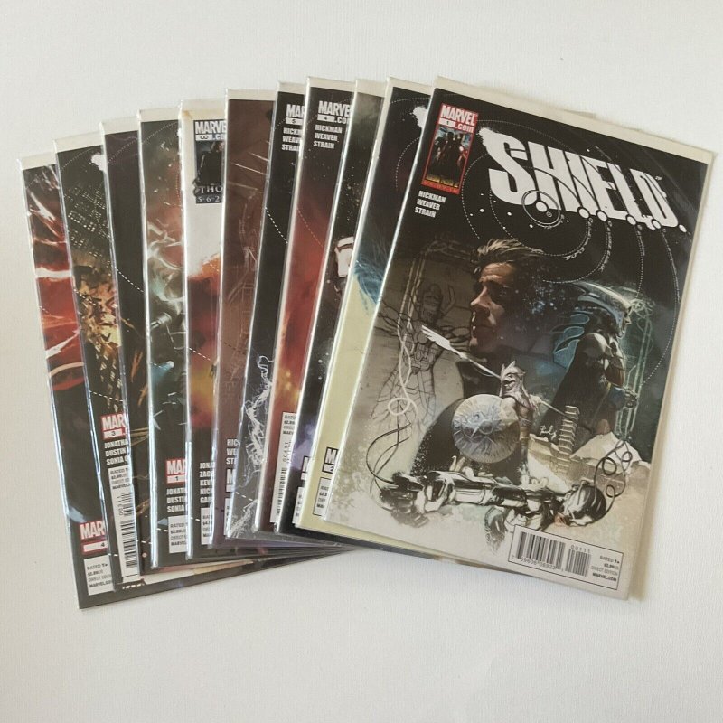 SHIELD 2010 1-6 SHIELD 2011 1-4 Lot Run Set Near Mint Nm Marvel