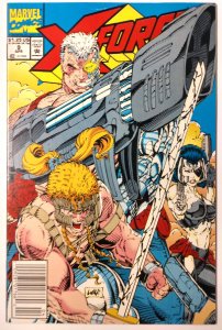 X-Force #9 (7.0-NS, 1992) 