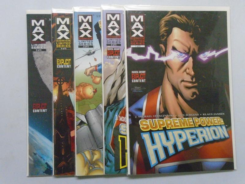 Supreme Power Hyperion, Set:#1-5, 8.0/VF (2005)