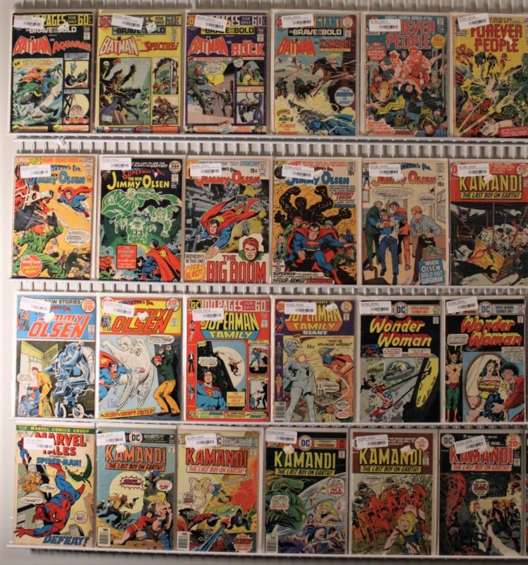 Lot of 40 Comic Books: Mostly Bronze Age