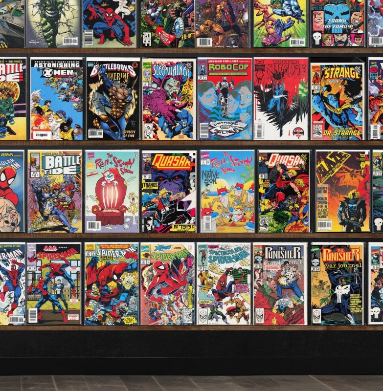 Huge Lot 150+ Comics with The Incredible Hulk, Thunderbolts & More!