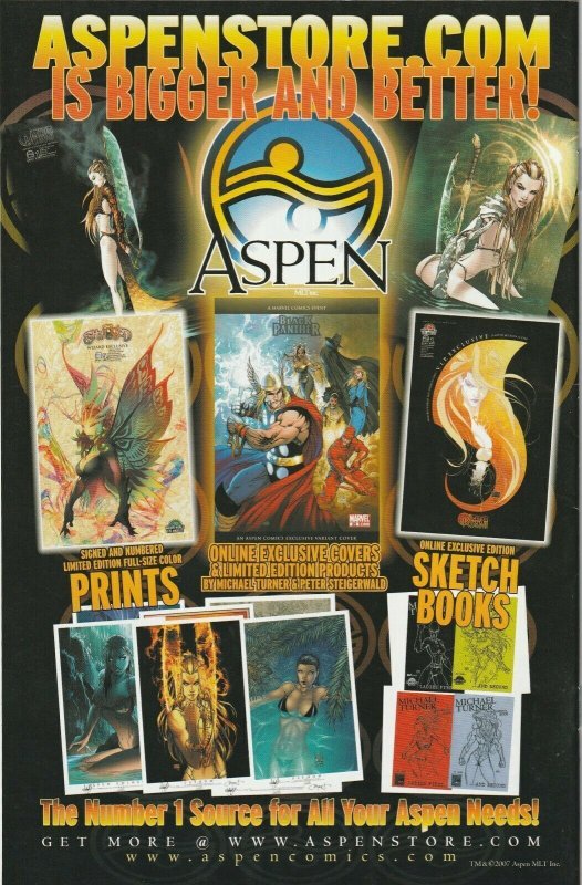 Fathom: Kiani #1A (2007) Aspen ~ Michael Turner