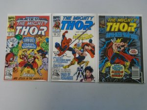 Thor comic lot 43 different from #401-450 8.5 VF+ (1989-92 1st Series)