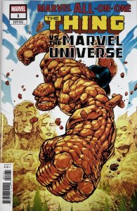 Marvel All on One The Thing vs The Marvel Universe #1 2025 Gleason Marvel EB234