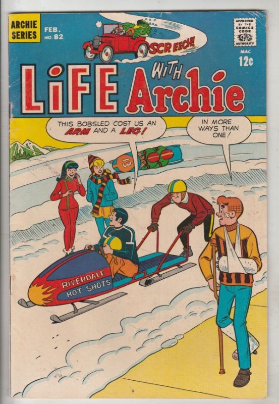 Life with Archie #82 (Feb-69) VF High-Grade Archie, Jughead, Betty, Veronica,...