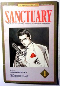 Sanctuary #1 (1993) VIZ Media 1st Print Comic Book