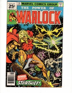 Warlock #14 STARTHIEF Jim Starlin Bronze Age Classic !!!