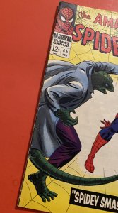 The Amazing Spider-Man #45 (1967) The lizard