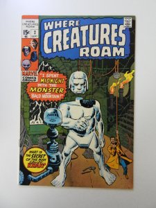 Where Creatures Roam #2 (1970) VF condition