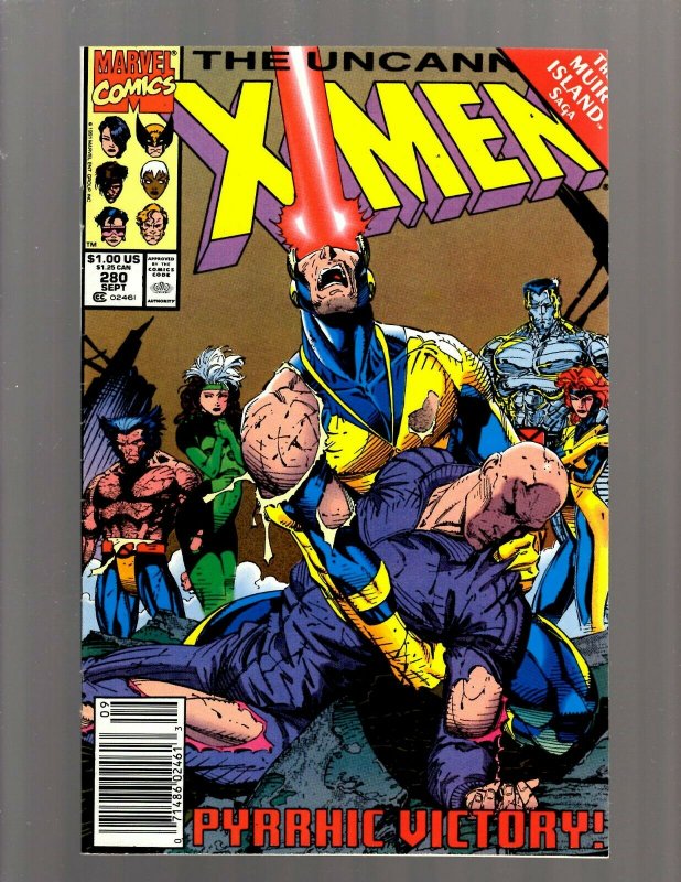 11 Uncanny X-Men Comic Books # 278 279 280 281 283 284 285 286 287 288 289 HY5