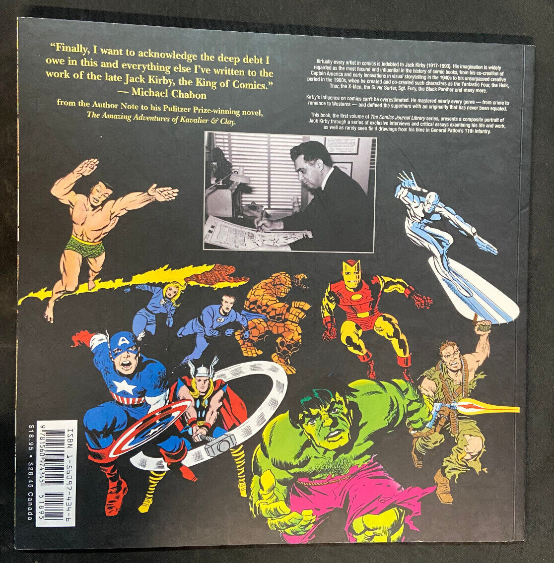 Comics Journal Library Jack Kirby, Color Gallery, Ww2, Kirby VS Marvel