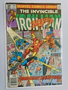 Iron Man (1st Series) #145, Newsstand Edition, 6.0 (1981)