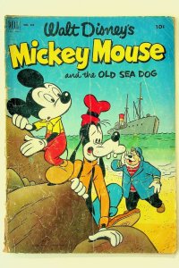 Walt Disney's Mickey Mouse #411 Dell Comics Golden Age 1955