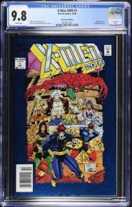 X-Men 2099 #1 1993 Marvel Comics CGC 9.8 White Pages Newsstand 021