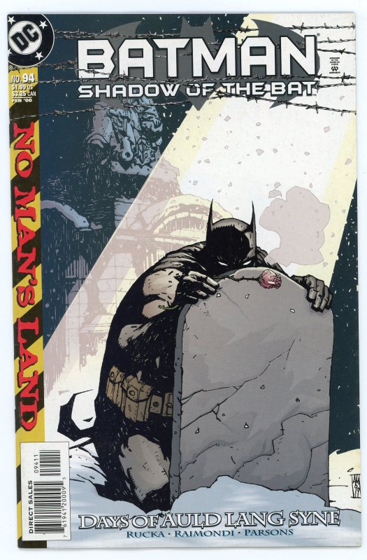 Batman: Shadow of the Bat #94 Greg Rucka Alex Maleev Cover Lex Luthor NM