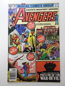 The Avengers #197 (1980) Great Read! Fine- Condition!