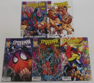 Spider-Man '94 #1-5 VF/NM complete set continues from Animated Cartoon ; Marvel