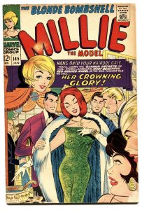 Millie The Model #145 comic book 1967-Marvel-Chili on cover-fashion-paper dolls