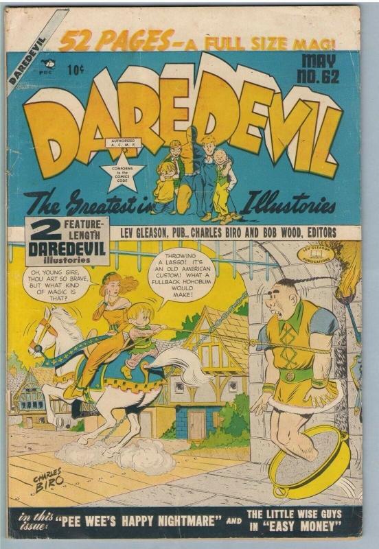 Daredevil Comics 62 May 1950 GD (2.0)