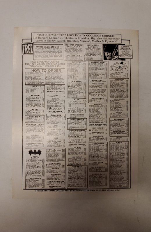 The Punisher Magazine #2 (1989) NM Marvel Comic Book J702