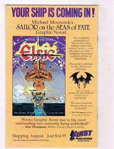 First Six Pack #2 VF/NM First Comics Comic Book Nov 1987 DE41 AD18