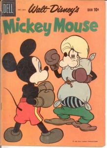 MICKEY MOUSE 69 GOOD Dec.-Jan. 1960 COMICS BOOK