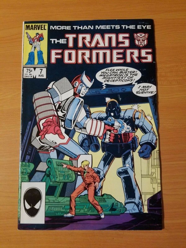 The Transformers #7 ~ NEAR MINT NM ~ (1985, Marvel Comics)