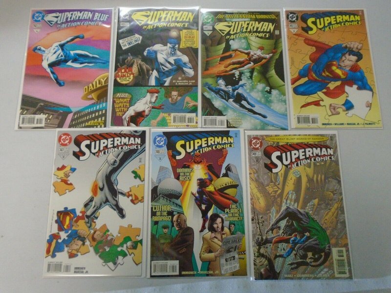 Action Comics Lot From #700-749 47 Different 8.0 VF (1994-1999)