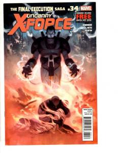 Lot Of 4 Uncanny X-Force Marvel Comic Books # 31 32 33 34 X-23 Wolverine MK6