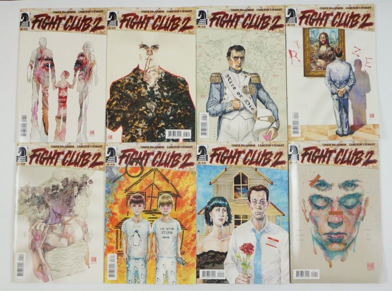 Chuck Palahniuk's Fight Club 2 #1-10 VF/NM complete series + fcbd - david mack 