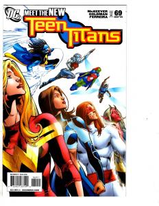 6 Teen Titans DC Comic Books # 65 66 67 68 69 Annual #1 Superboy Wonder GirlJ128