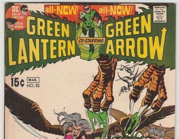 Green Lantern #82 strict FN/VF+ 7.5 High-Grade   1st Appearance - The Harpies