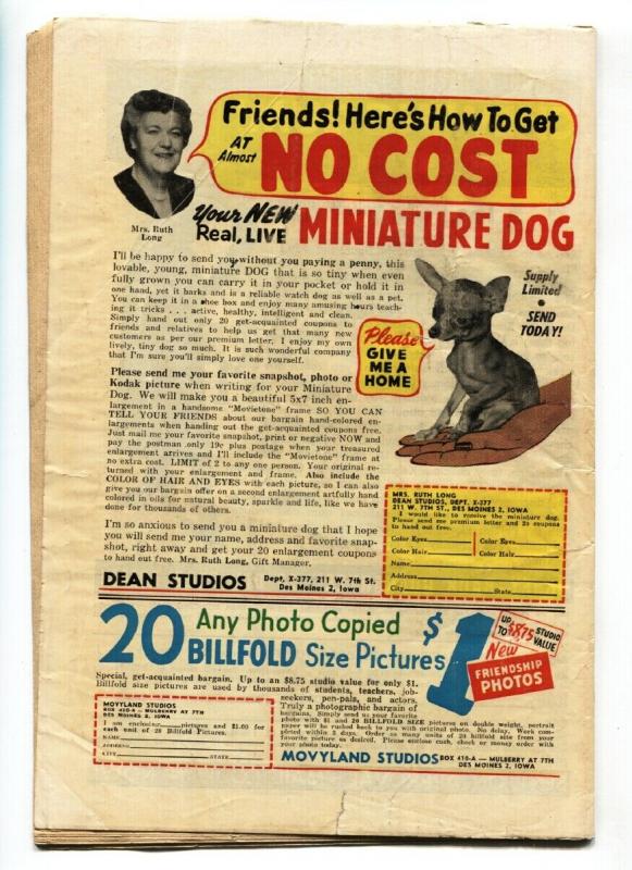 UNCANNY TALES #22 Atlas-PCH-Flying Saucers-Commies-Maneely