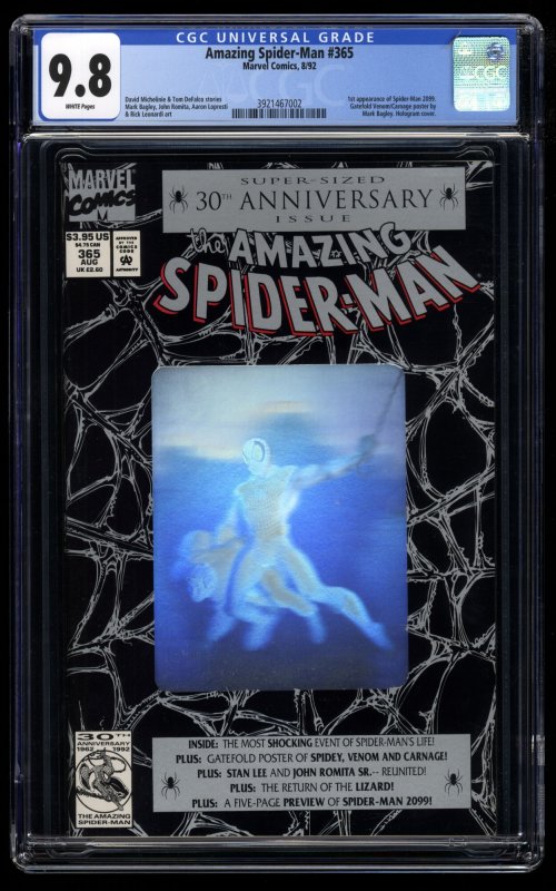 Amazing Spider-Man #365 CGC 9.8