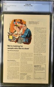 X-Men #62 1969 Marvel Comics CGC 9.0 1st app Savage Land Mutates